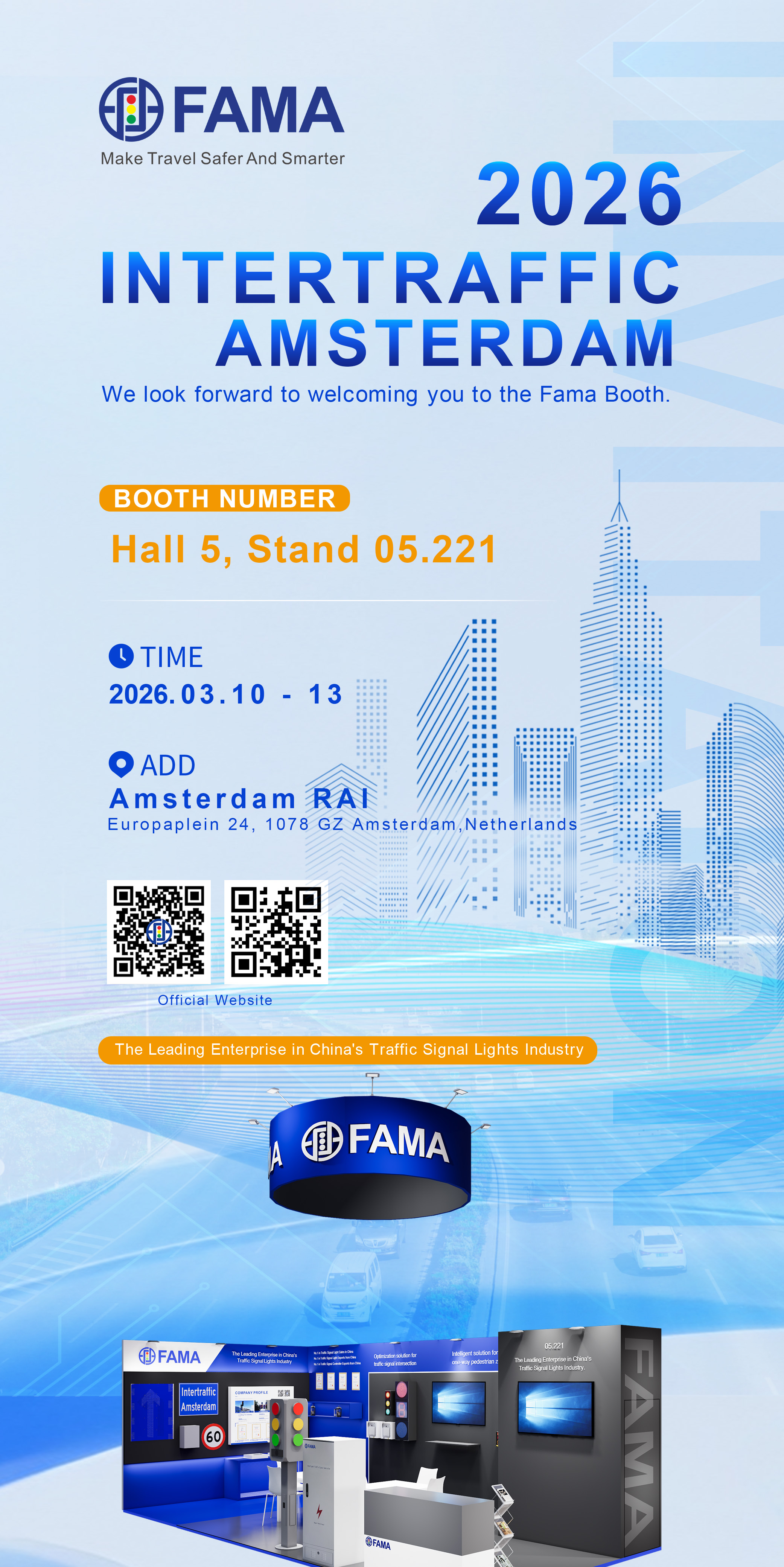 FAMA Exhibits at Intertraffic 2026 FAMA Exhibits at Intertraffic 2026